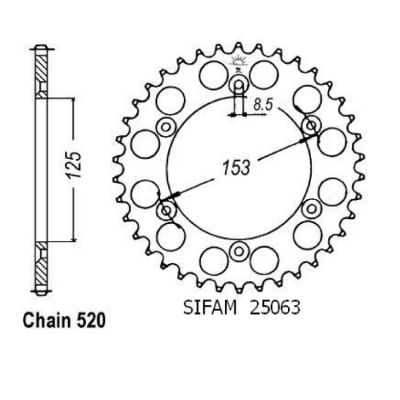 Rozeta pro Honda 25063CZ51